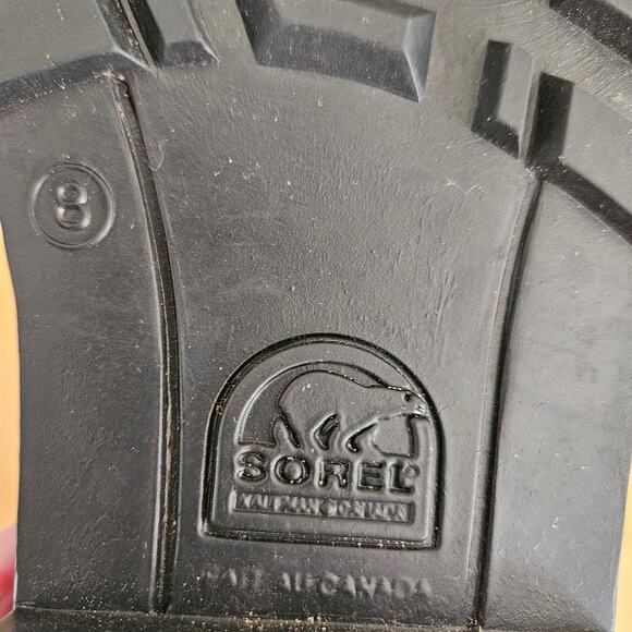 Sorel Kaufman Canada Boots Vintage Felt Lined Waterproof  Sz 8 - Picture 13 of 13